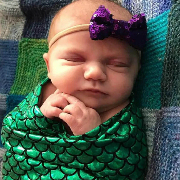 mermaid swaddle