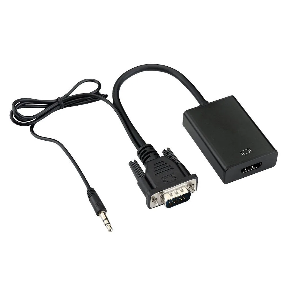 Interconnect Afstå Perennial Wholesale HD 1080P Plug and Play VGA to HDMI Cable Converter VGA to HDMI  Audio Video Cable Adapter for PC Laptop to Monitor TV From m.alibaba.com