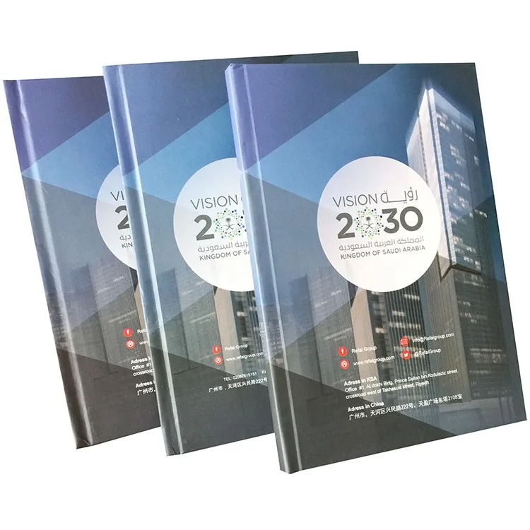 Изготовленный на заказ Печать красочные печать книг в твердом переплете