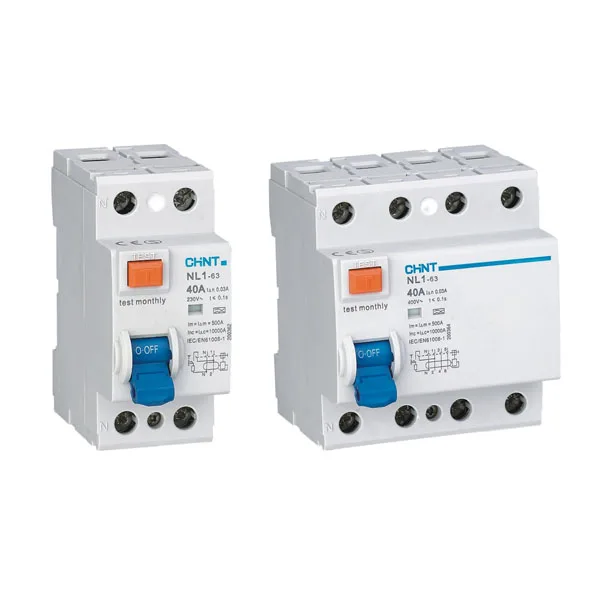 Free Postage Chint NL1-63 63A 30mA RCD RCCB Circuit Breaker TESTED