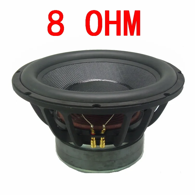 15-001) 15インチ 超低音 500W 8Ω ファイバーグラス 大口径ウーファー