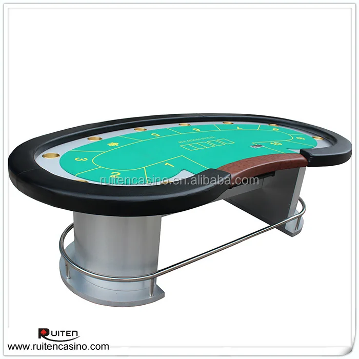 Фасоли техасский холдем покерный стол с пьедесталом ноги подставкой для ног
