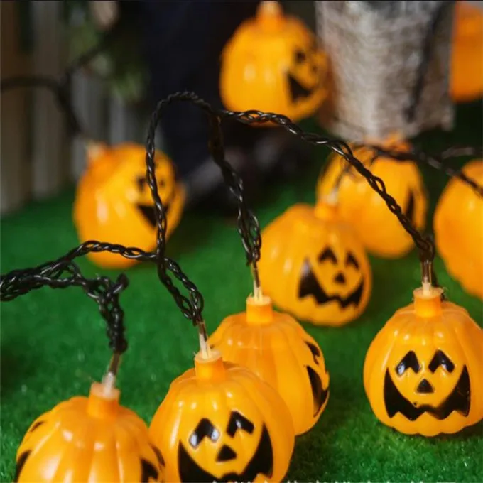 3dプラスチックスカルストリングライトハロウィンハッピーゴーストランプパンプキンランタンランピオンパンプキンハロウィンランタンled Buy 3dプラスチック頭蓋骨ストリングライト ランタンハロウィンハッピーゴーストランプカボチャランタン Lampionカボチャ