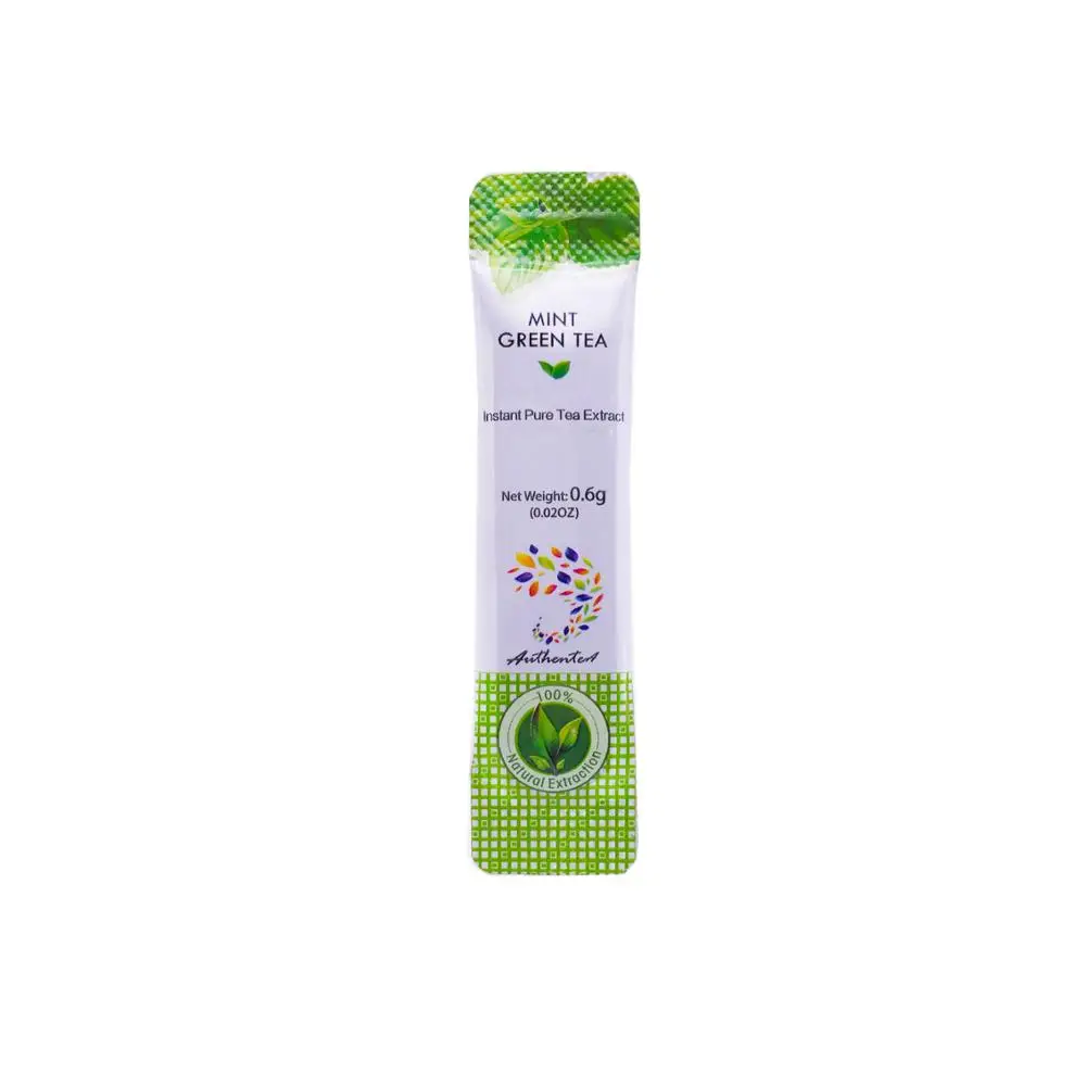 Refresh Instant Herbal Tea Mint Green Tea Extract Crystal