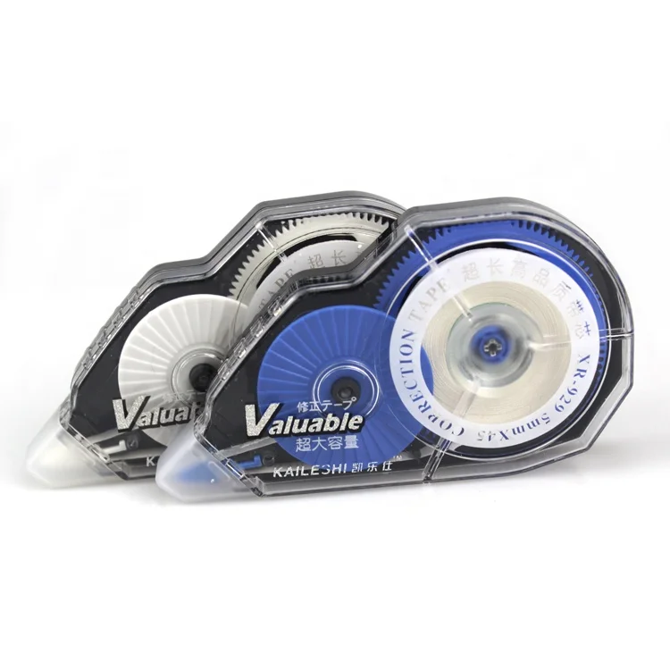 
Китайская фабрика, лидер продаж, Корректирующая лента черного цвета большого размера 