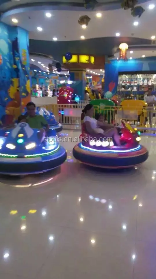 Laser shooting bumper car kid battery