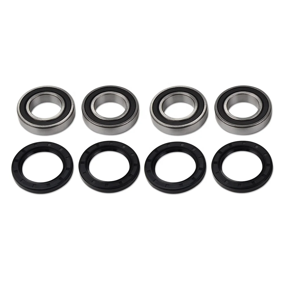 Both Rear Wheel Bearings /& Seals Kit For Suzuki King Quad 300,Quadrunner 250