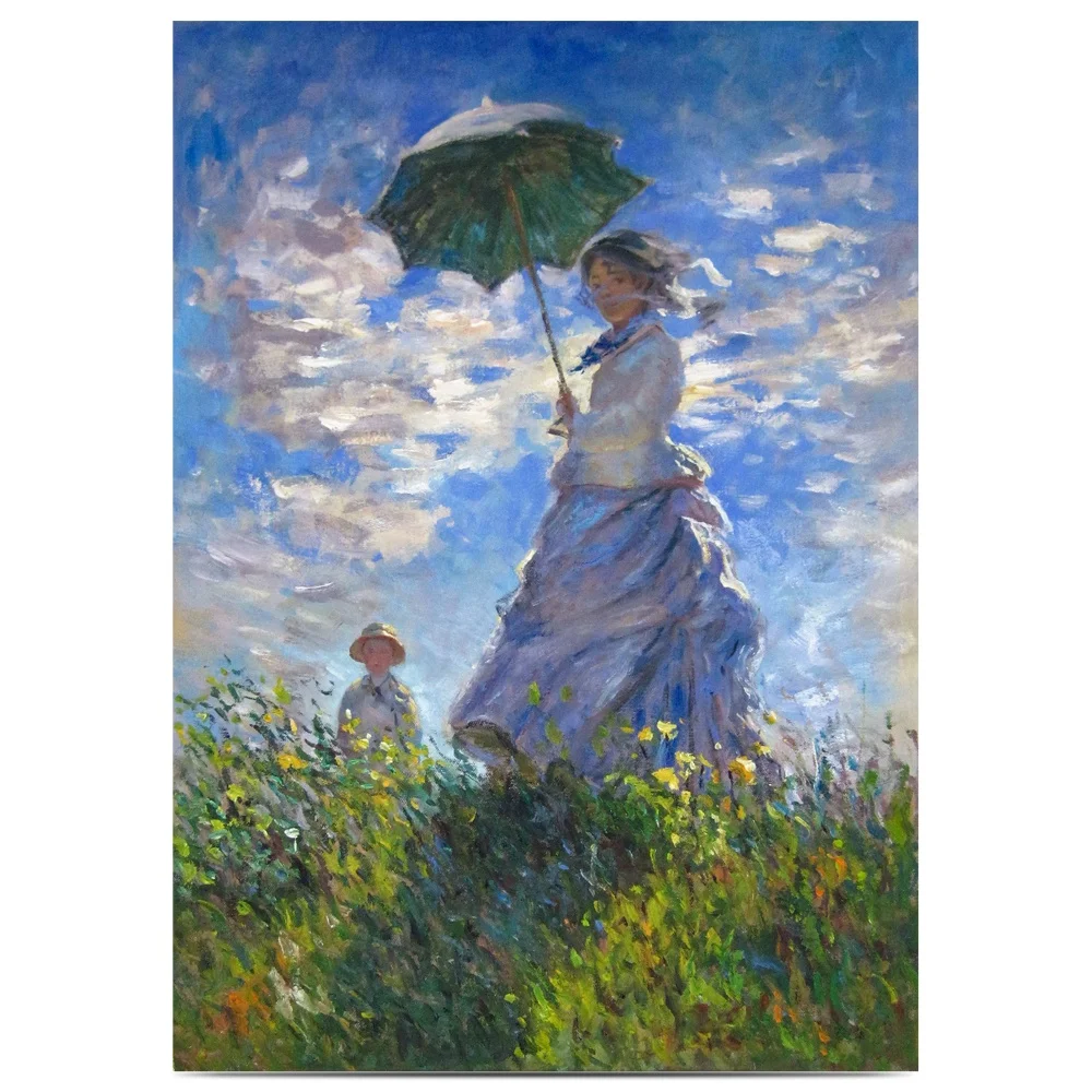 Hand Made Claude Monet Classical Reproductions Beautiful Scenery Paintings Art on Canvas
