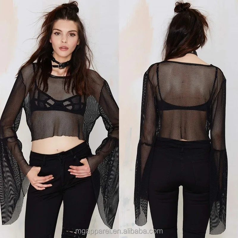 loose mesh top