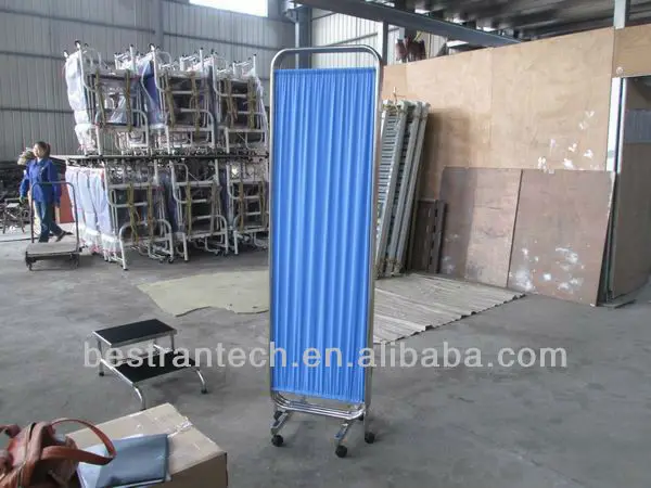 BT-CP002 больница 3 ручная Больничная койка занавес экрана, медицинские разделительная ширма, больничная медицинская кровать прихода занавес экрана