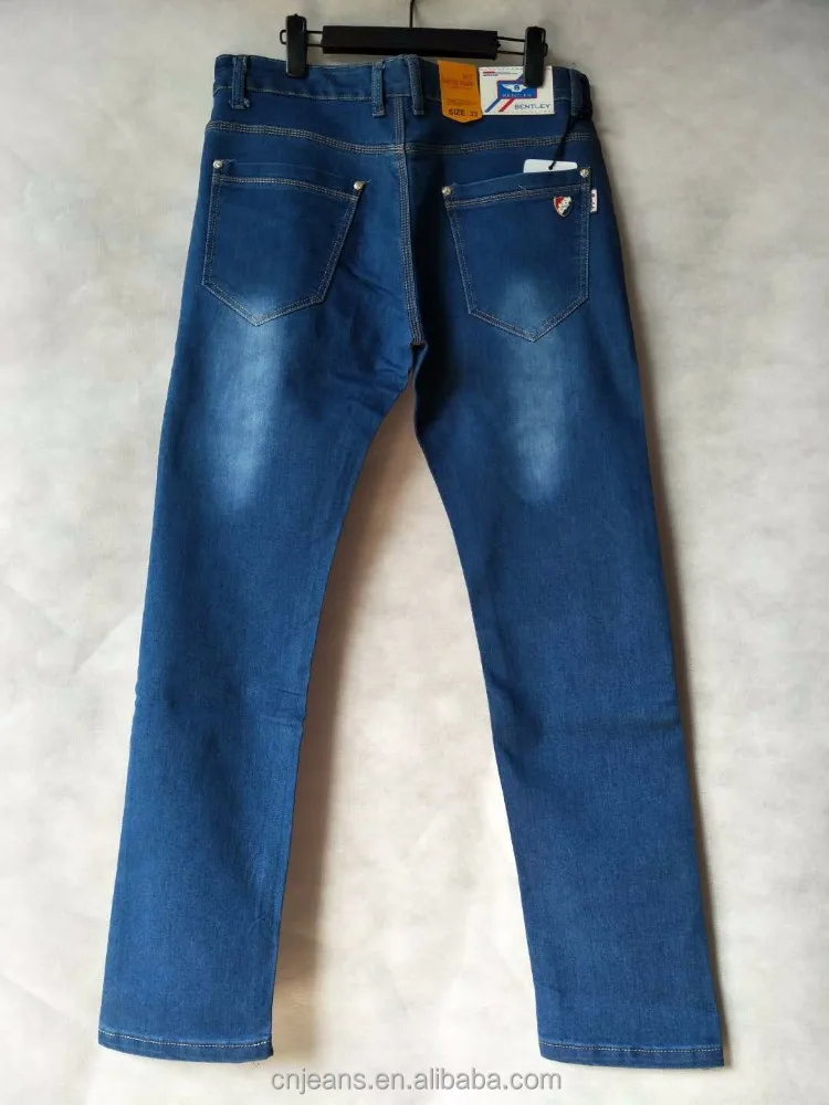 GZY Southeast Asia Style Slim Simple Models Men Jeans