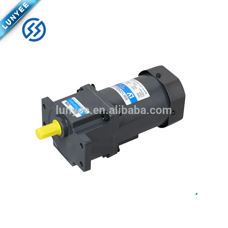 High Torque Low Rpm Small Powerful AC Electric Motors 3W to 400W