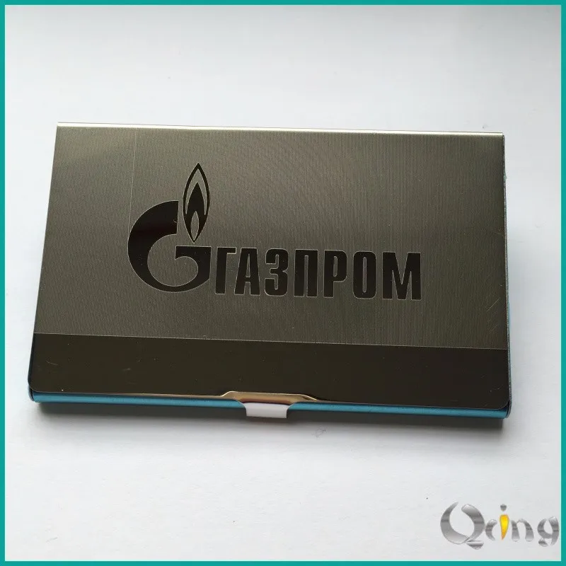 Визитница с лазерным логотипом