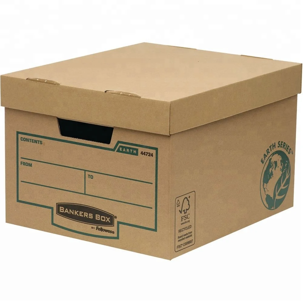 strong durable corrugated storage file document