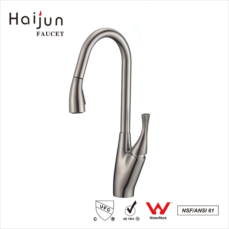 Haijun 2020 Brand New CUpc Pull Down Single Handle Faucet Kitchen