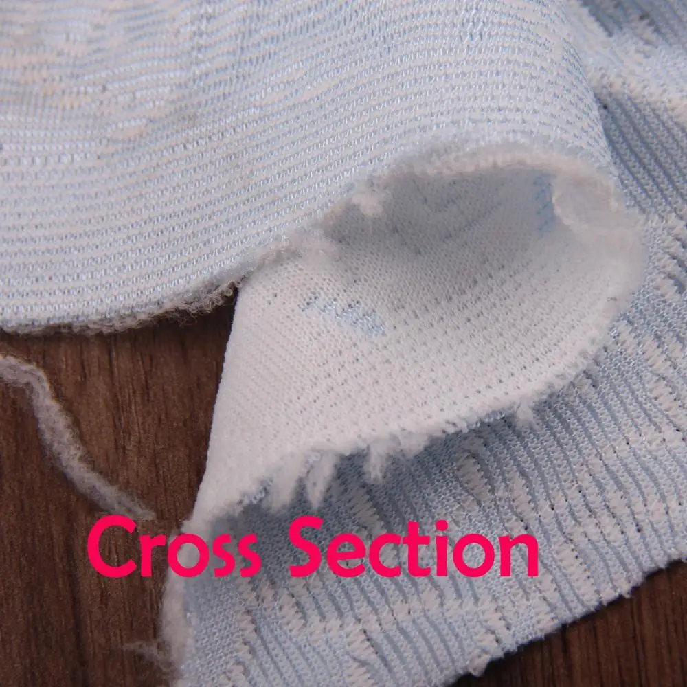Cotton Knitted Jacquard Home Fabric For Mattress Cover And Pillow