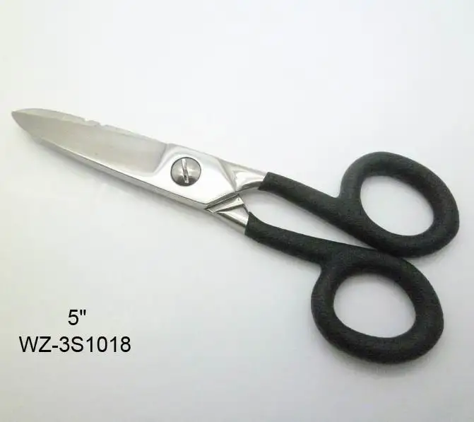 Stainless Steel Material Type Utility Fabric Cutting Shear Esd Scissors