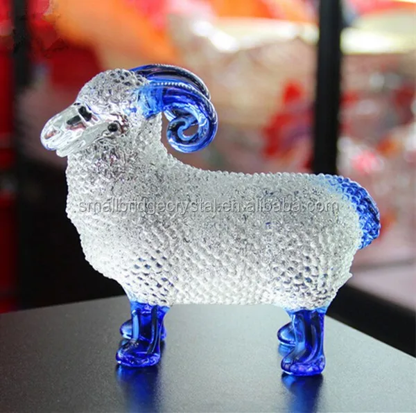 Nice Cheap Crystal Sheep For Souvenir Gift