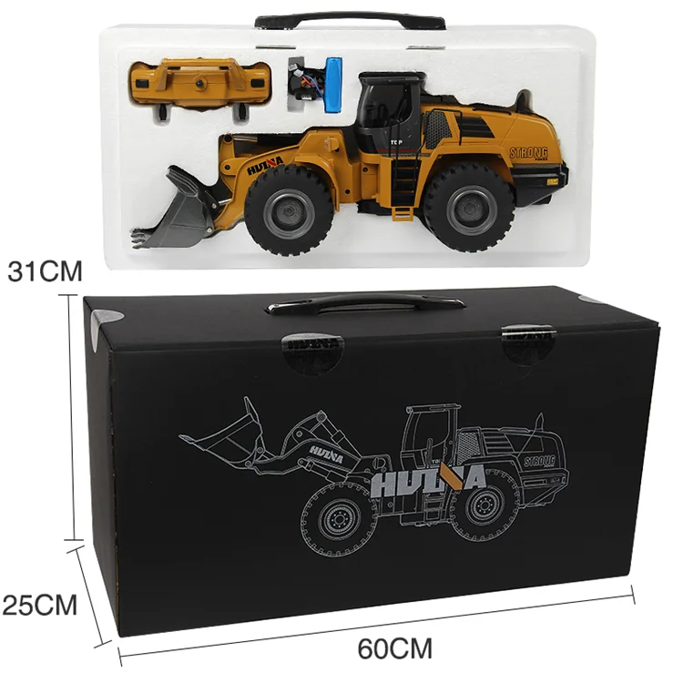 プレセール最新Huina 5831583メタルリモコンホイールローダーRC