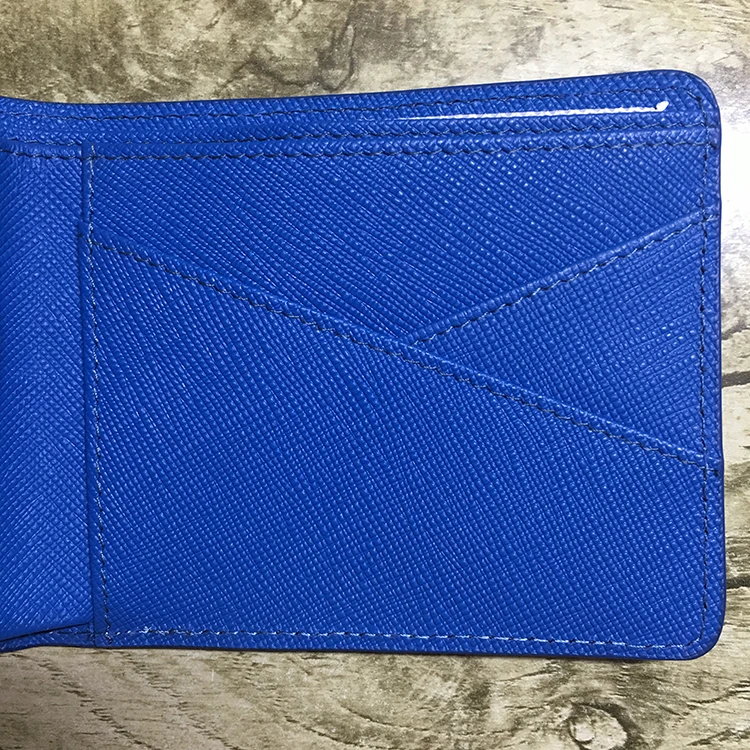 Wholesale Epi leather and saffiano leather wallet cheap top grain wallet  for men leather card wallet From m.