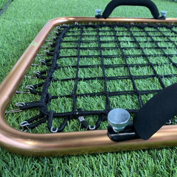 
Портативный Вес 1,42 кг Rebounder goal футбольная сетка с ручкой 