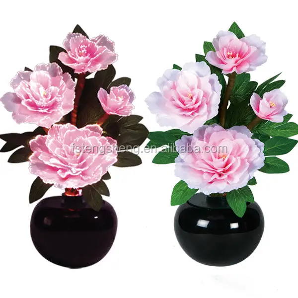 Искусственные Цветы С Подсветкой На Светодиодах Купить