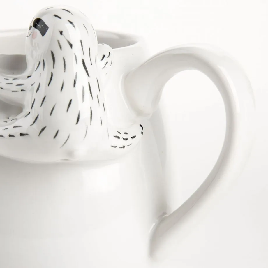 Custom Design Cute Sloth Ceramic Tea Cup Coffee Mug