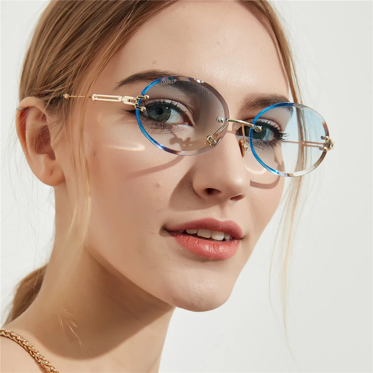 diamond glasses without frame