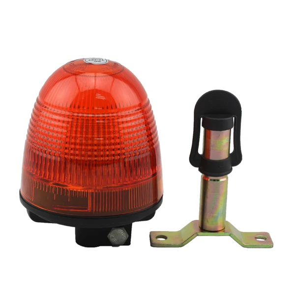 Popular Emergency Truck Flash 60 LEDs Amber Signal Beacon Pipe Mount ...