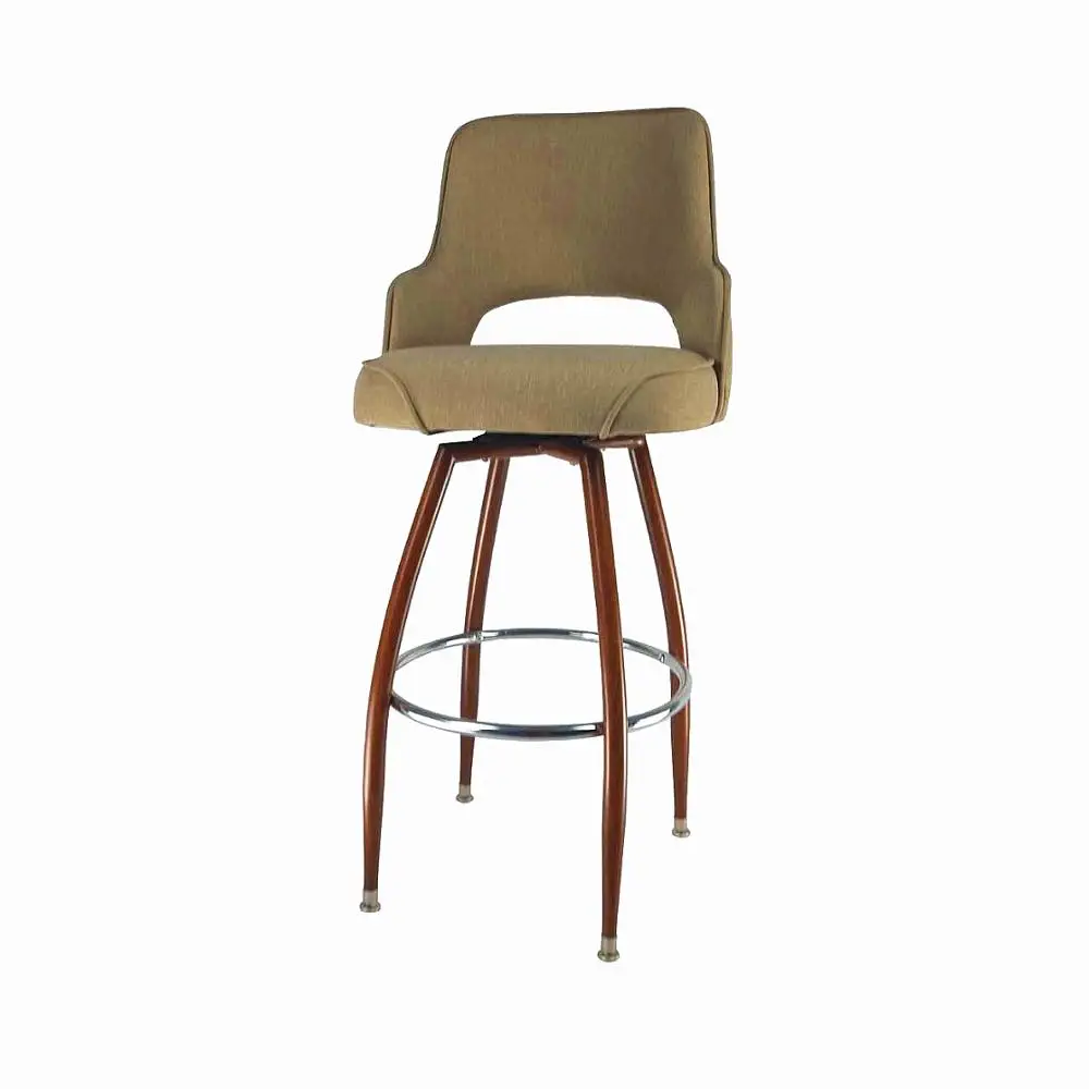 Hot Sale Low Back Cheap Used Restaurant Bar Stools With Cushion Hard Pvc Covered Buy Cheap Bar Stools For Sale