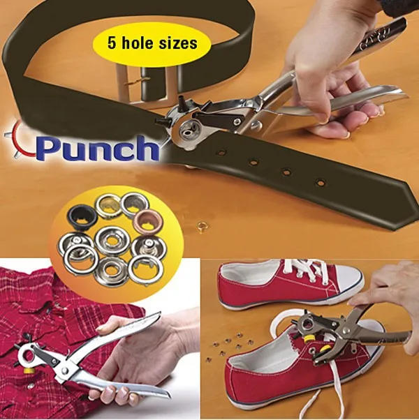 Leather Hole-Punching Plier