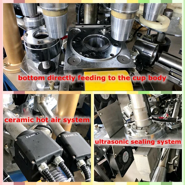 China Factory High Speed Paper Cup Machine Production Line Paper Bowl Making Machine Price Mb