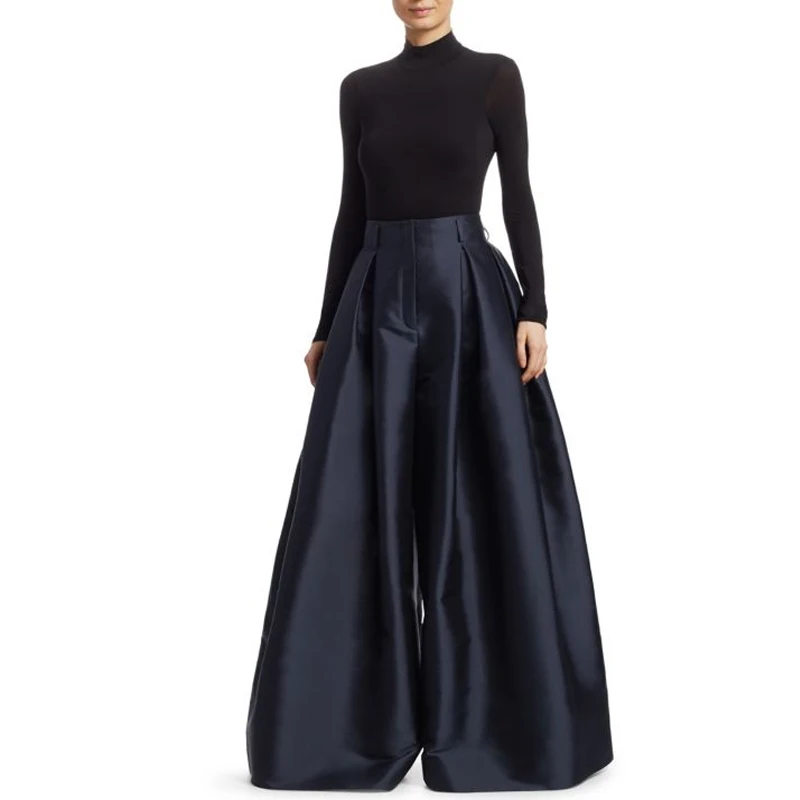 High waisted evening trousers Clearance