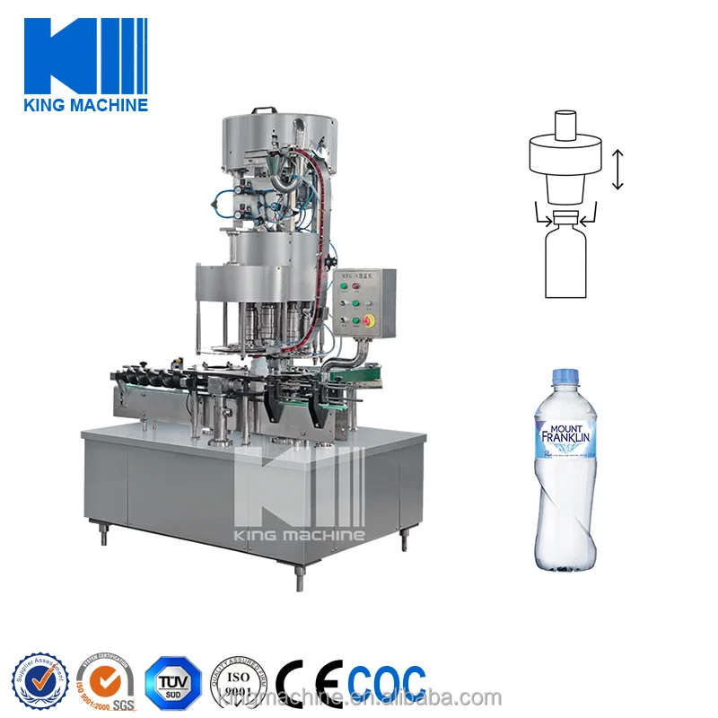 Automatic Crown Capping Machine / Glass Bottle Capping Machine / Beer Bottle Capping Machine
