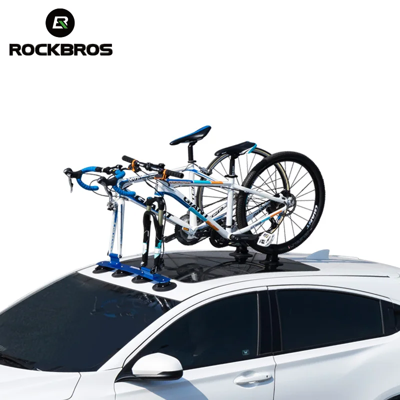 ZUOS Bike Carrier for Car Roof Vacuum Suction Cup Bicycle Rack Roof Rack with 5 