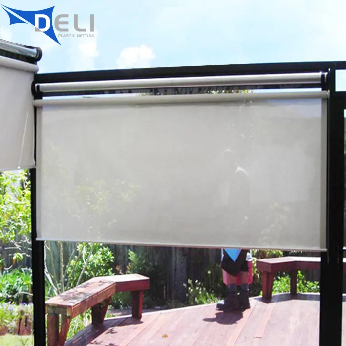 Latest HDPE Roller Window Blind Outdoor Sun Shades for Wholesale