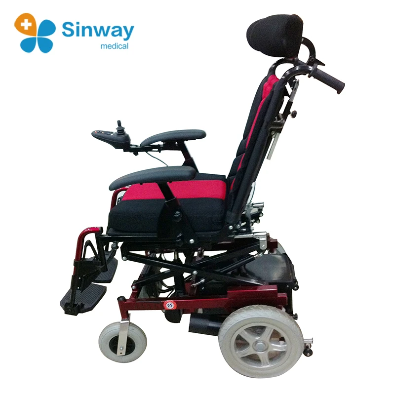 power wheelchair with lift seat