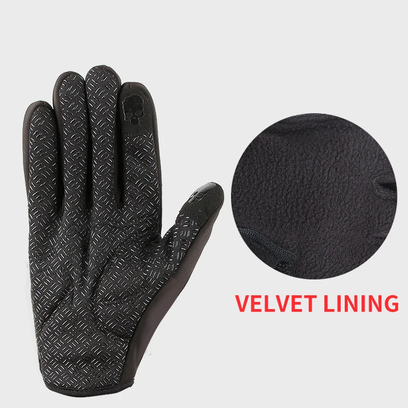 
Оригинальные удобные велосипедные перчатки, теплые гоночные перчатки с закрытыми пальцами 