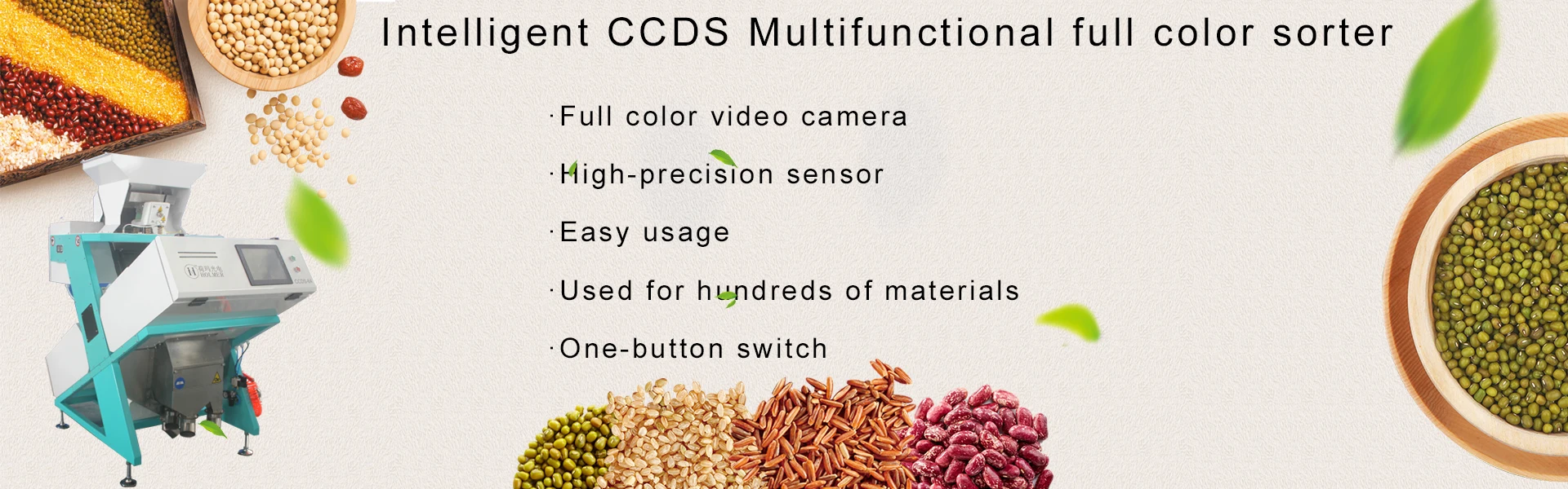 Advanced High Technology Mini Rice Color Sorter Machine Paddy Product ...