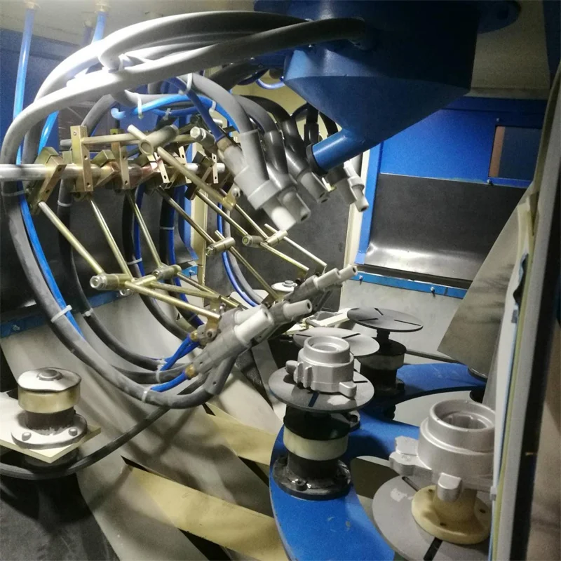Automatic Sand Blasting Rotary Table Machine