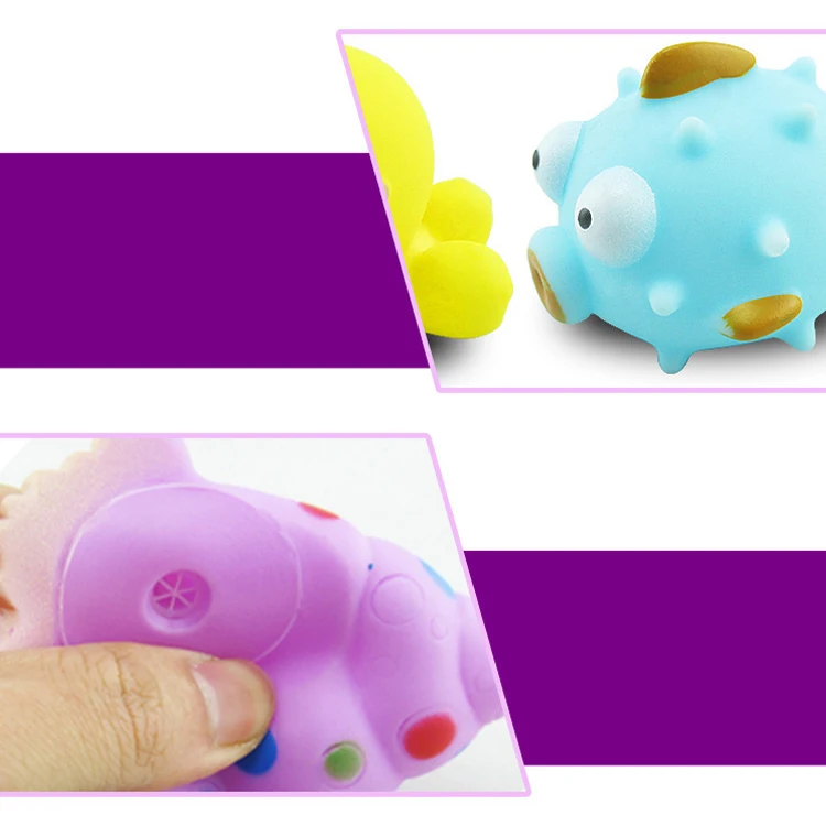 
Оптовая продажа, симпатичные резиновые игрушки для купания детей в воде 