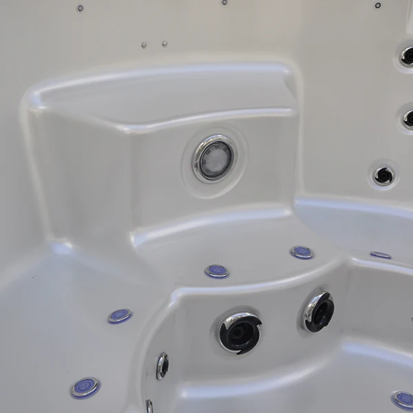 Kingston Pearl White US Acrylic whirlpool Hot Tub Spa Round Premium Hot Tub Spa whirlpool Foot Spa (KGT-JCS-67)