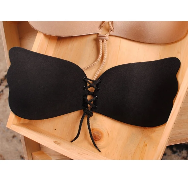 Push up Bra New Design Big Boobs Transparent Bra Strapless Bra