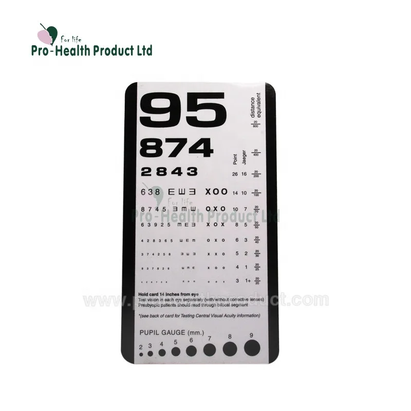 pvc eye sight chart eye test vision chart projector with mini pocket size buy visual eye chart eye test chart medical eye chart product on alibaba com