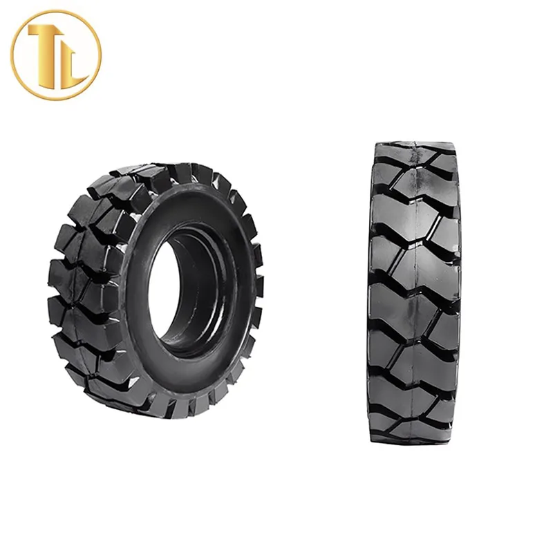 Резиновая сплошная шина 8,25-15 6,50-10 7,00-12, сплошная шина для вилочного погрузчика