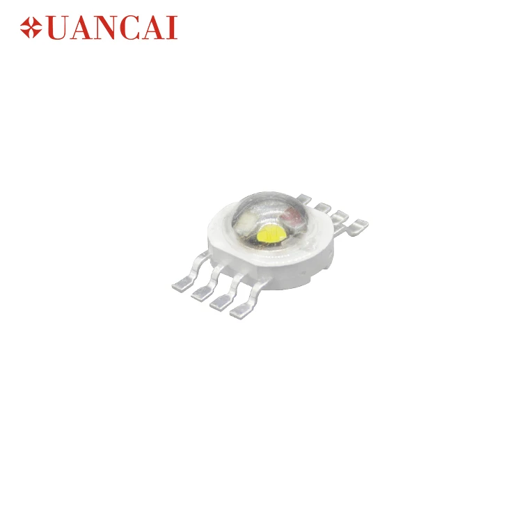 
 Лучшие продажи RGBW COB LED 8Pin 8 Вт RGBW COB LED используется в сценическое освещение/Медицинский освещение CE по ограничению на использование опасных материалов в производстве LM-80 3 года гарантии  