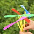 10PCS Lot Children Plastic Toys Happy New Year Gifts Bamboo Dragonfly Toy Creative Fun Free Shipping