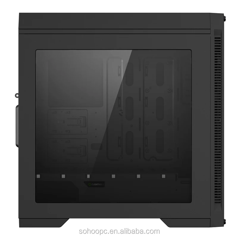 Full Tower ATX Computer Gaming case With Dual Tempered Glass Side Panel ARGB  Fans
