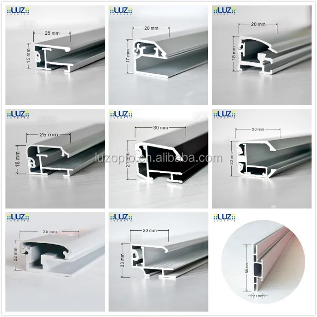 Aluminum Click Frame A0 A1 A2 Led Light Frame Display for Poster or ...