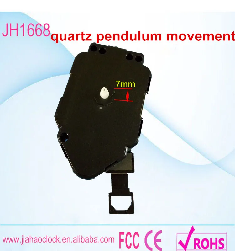 Quartz Pendulum Clock Movement JH1668PD-23 Clock Parts Mechanism Movements Clockwork Motor